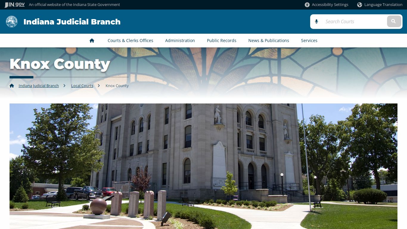 Courts: Knox County - IN.gov